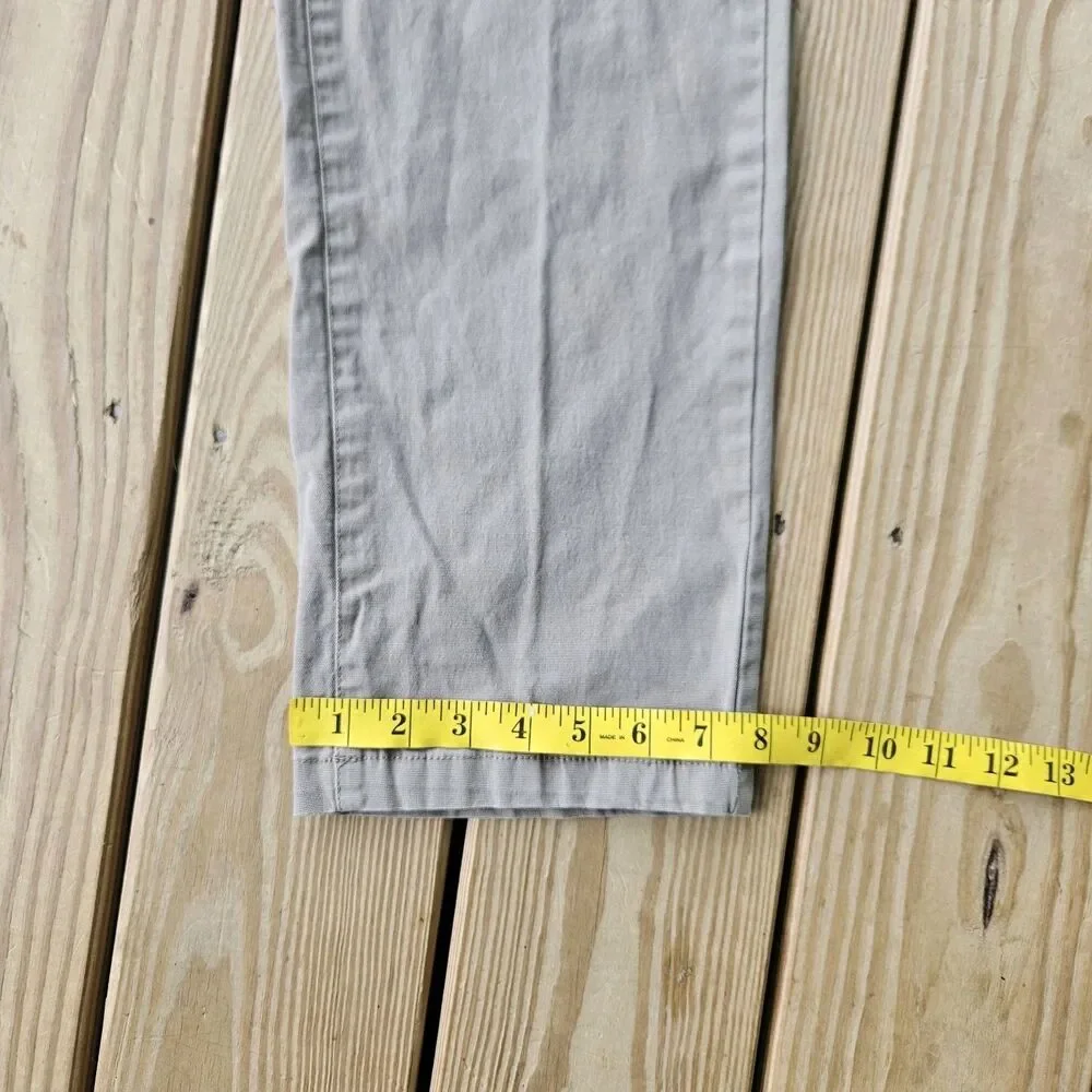WP Weatherproof Men's 36x32 Active Stretch Utility Pants Dark Khaki Gray